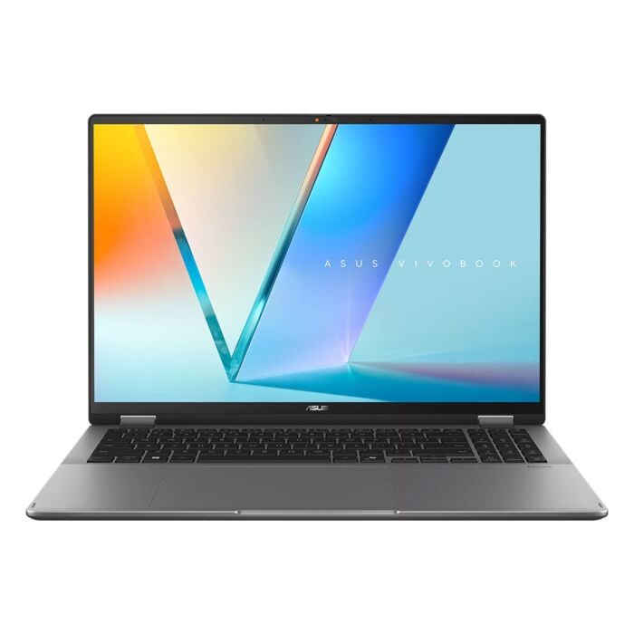 ASUS Vivobook 16 Flip TP3607S - Lunar Lake - Intel Core Ultra 7 258V (Series 2) 8-Core Processor 32-GB 1-TB SSD Intel Arc 140V Graphics 16" 3K 1800P OLED 120Hz x360 Touchscreen Display Backlit KB TPM W11 (Matte Gray, NEW)