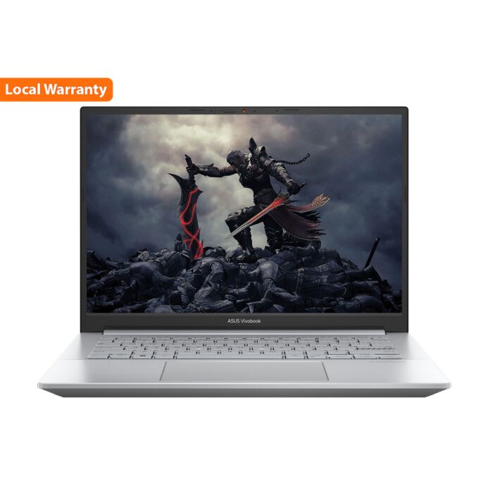 Asus VivoBook Pro K3400P - Tiger Lake - 11th Gen Core i5 11300H QuadCore Processor 08GB 512GB SSD 4-GB NVIDIA GeForce GTX1650 GDDR6 GC 14" 2.8K OLED WQXGA Display Backlit KB Harman Kardon Audio FP Reader TPM W11 (Cool Silver - Asus Direct Local Warranty)