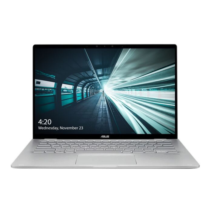 Asus ZenBook Flip 15 Q508UG - AMD Ryzen 7 5700U Processor 08GB 256GB SSD 2-GB NVIDIA GeForce MX450 GDDR6 GC 15.6" FHD 1080p IPS 250nits Touchscreen Convertible Display Audio By Harmon Kardon Backlit KB TPM W11 (Military Grade Build, Light Grey)