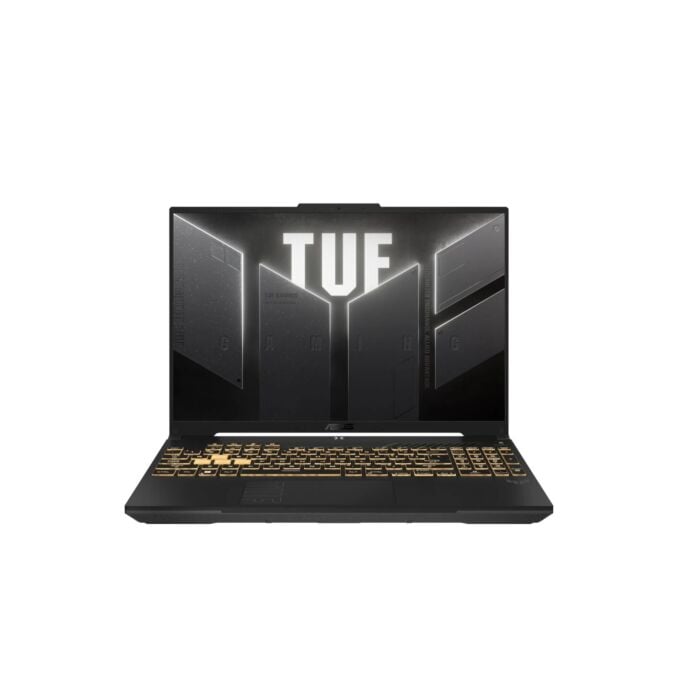 ASUS TUF Gaming F16 FX607VJB - Intel Core 5 210H Processor 8-GB 512-GB SSD 6-GB NVIDIA GeForce RTX3050 GDDR6 GC 16" Full HD+ 1200p 144Hz IPS AG Display Backlit Chiclet Keyboard 1-Zone RGB BKB TPM (Mecha Gray, 2 Years Asus Direct Local Warranty, NEW)