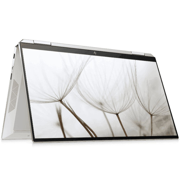 HP Spectre x360 Convertible 13 Ice Lake AW0013DX - 10th Gen Core i7 08GB 512GB SSD + 32GB Optane 13.3" Full HD 1080p IPS MicroEdge x360 Touchscreen LED Backlit KB FP Reader B&O Play W10 (HP Active Pen & Sleeve Included, Natural Silver)