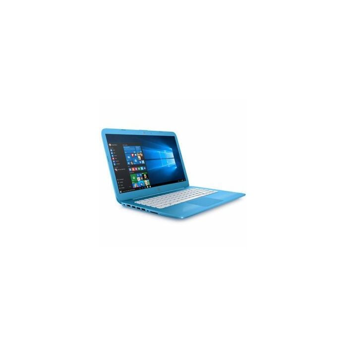 HP Stream 14 AX000 Series - Intel Celeron 02GB 32GB eMMC 14" HD LED 720p Antiglare W10 (Aqua Blue, Open Box)