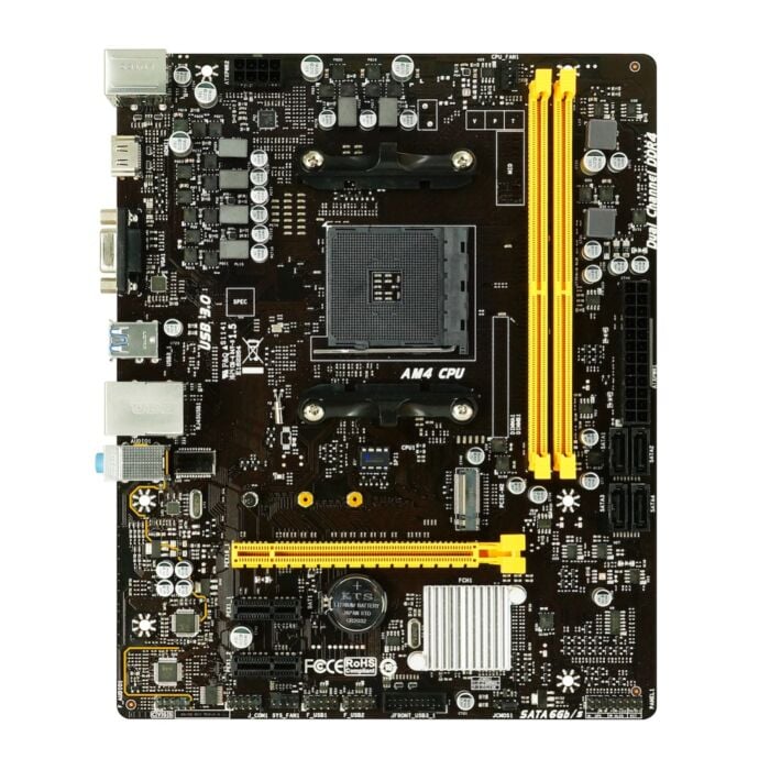 Bio Star B450 MH AMD Processor Gaming Motherboard