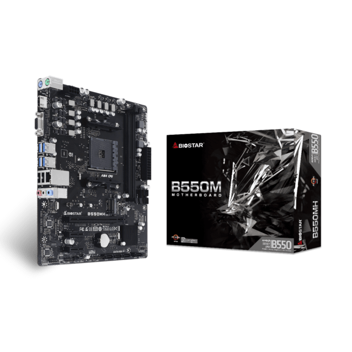 Bio Star B550MHP AMD Processor Gaming Motherboard 