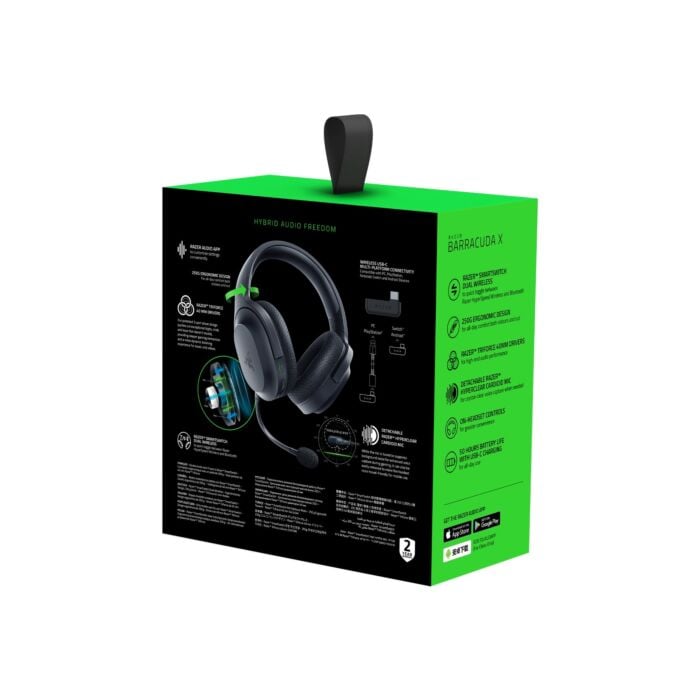 Razer Barracuda X Multi-Platform Gaming Bluetooth Headset (Black)