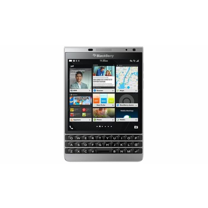 BlackBerry Passport 4.5" 32GB 3GB Ram 13MP Camera 3G 4G Silver edittion (Silver)