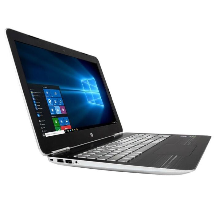 HP Pavilion 15 BC268TX - 7th Gen Ci7 QuadCore 08GB 1TB HDD 4-GB NVIDIA Geforce GTX1050 GDDR5 Graphics 15.6" Full HD IPS 1080p Antiglare LED B&O Play Backlit KB (Open Box, Silver)