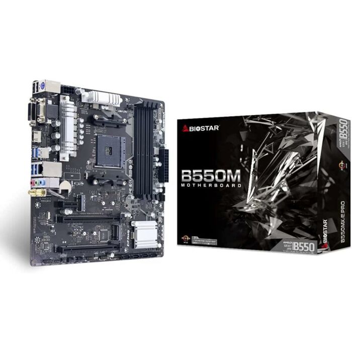 Bio Star B550MX/E PRO AMD Gaming Motherboard 