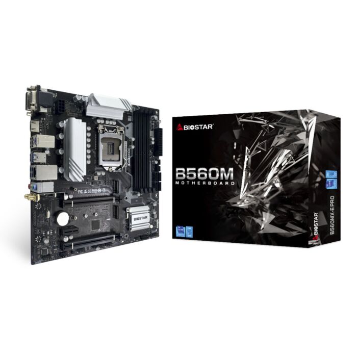 Bio Star B560MHP Intel LGA-1200 Gaming Motherboard 
