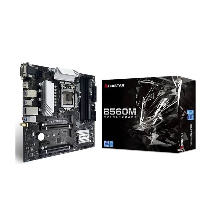 Bio Star B560MX/E PRO Intel LGA - 1200 Gaming Motherboard 