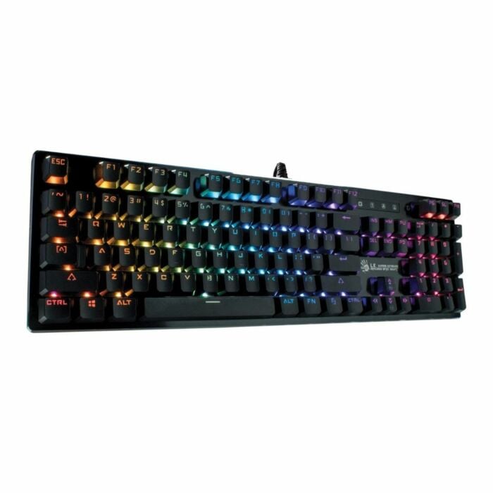 A4Tech Bloody B930 (BLACK) RGB Orange Switch (Full Mechanical) Keyboard