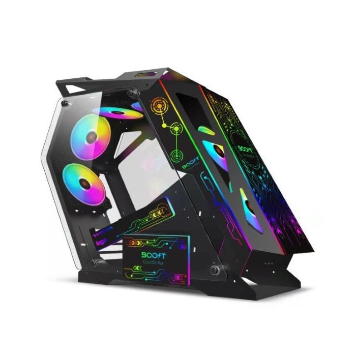 Boost Godzilla Mid-Tower ATX Gaming Case (Black)