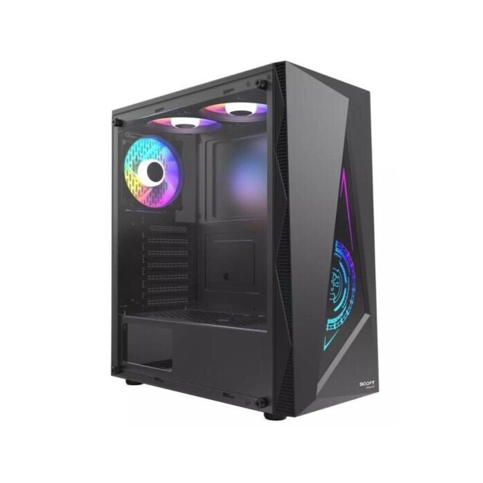 Boost Jaguar RGB Mid-Tower ATX Case Black
