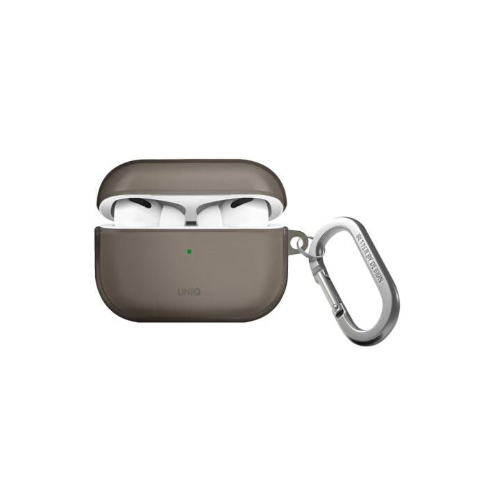 Uniq Glase Airpods Pro Hang Case (Glossy Smoke)