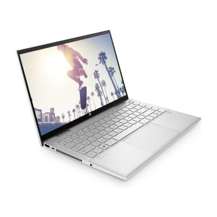 HP Pavilion x360 14 DY0074TU - Tiger Lake - 11th Gen Core i3 QuadCore 04GB to 32GB 256GB SSD to 1-TB SSD 14" HD 720p MicroEdge 250nits Touchscreen Convertible Display B&O Play W10 (Natural Silver. HP Direct Local Warranty)