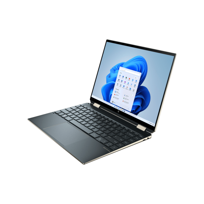 HP Spectre x360 14 EA0044tu - Tiger Lake - 11th Gen Core i7 QuadCore 16GB 512GB SSD 13.5" WUXGA+ 1280p x360 1000nits With HP SureView Privacy Convertible Touchscreen Display B&O Play FP Reader ThunderBolt 4 BKB W10 (Poseidon Blue, Open Box)