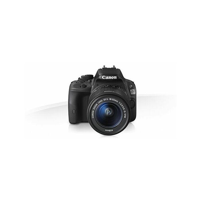 Canon EOS 100D 18 MP 18-55mm Lens DSLR Camera Black