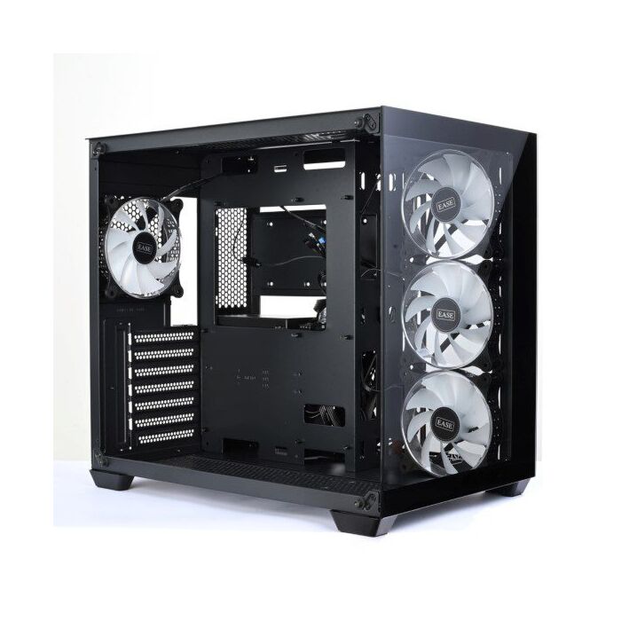 EASE EC124B Tempered Glass Gaming Casing