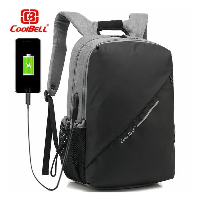Coolbell CB-7007 Backpack 15.6" Grey with Black 