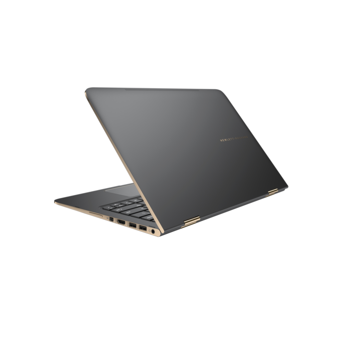HP Spectre x360 13 - 6th Gen Ci7 08GB 512GB SSD W10 B&O Speakers 13.3" Quad HD Infinity x360 Convertible Touchscreen (Copper Trim Edition, Black & Gold)