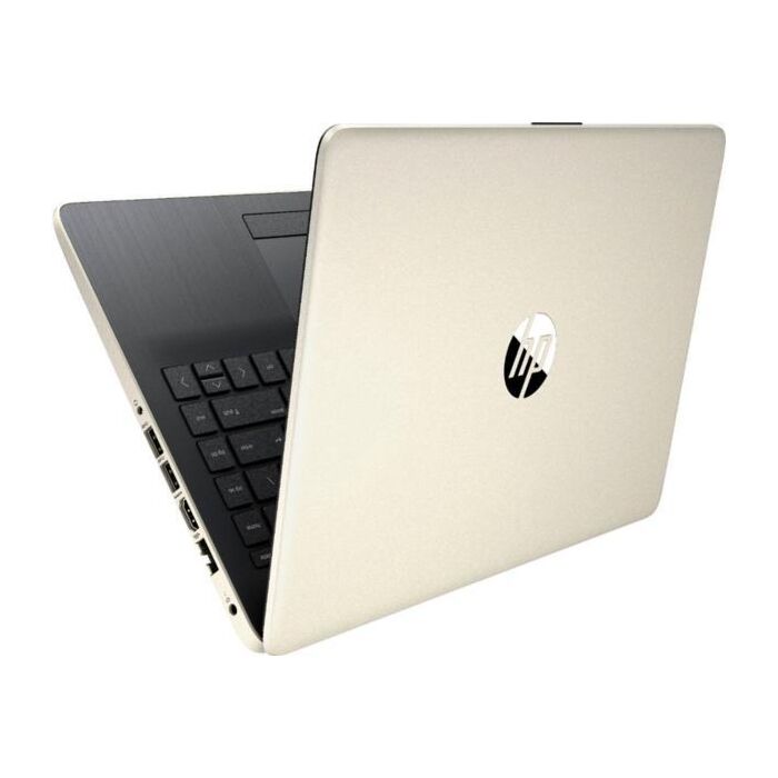 HP 14 CF0006DX - 7th Gen Ci3 04GB 128GB SSD 14" HD 720p W10 (Silk Gold, Open Box)