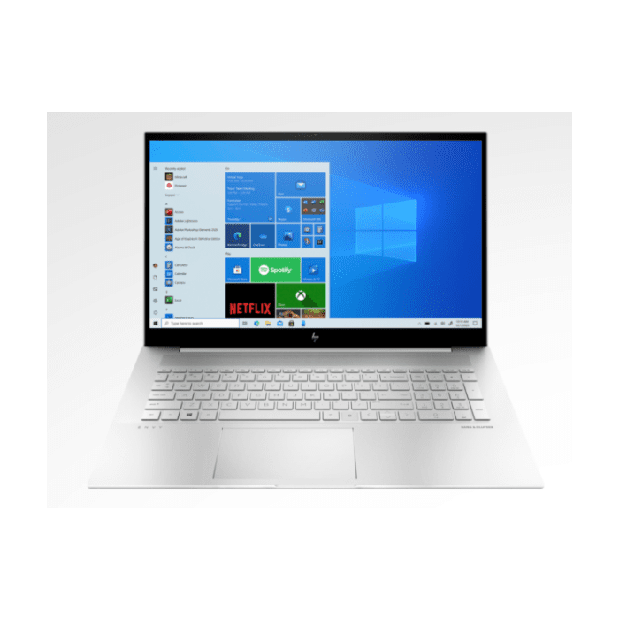 HP Envy 17t CH000 - Tiger Lake - 11th Gen Core i7 QuadCore 16GB 512GB SSD 2-GB NVIDIA GeForce MX450 GC 17.3" Full HD IPS 1080p Touchscreen Display Backlit KB FP Reader B&O Play W10 ThunderBolt 3 (Natural Silver)