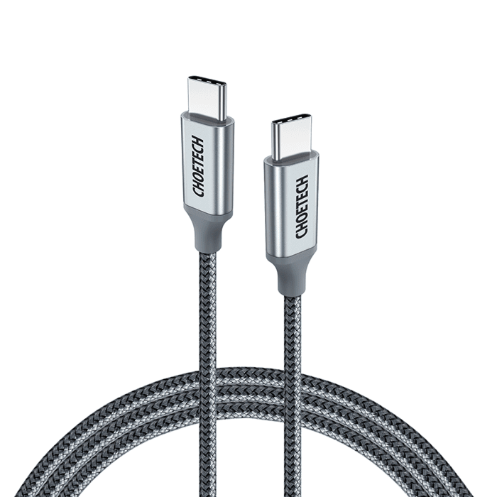 CHOETECH PD 100W USB-C to USB-C Cable 1.8M – Grey (XCC-1002)