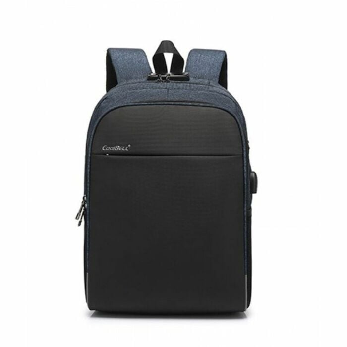Coolbell CB-8206 Backpack With TSA Lock with 2 Main Pockets & USB Ports (Colors Available 