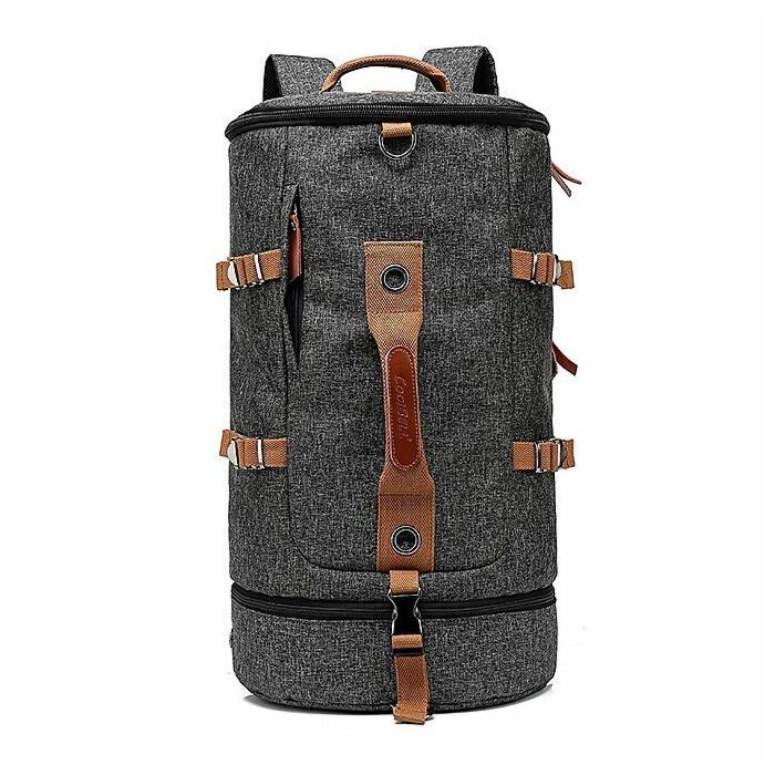 Coolbell CB-8008S Duffle Backpack 17.3" Black (Customize Menu Inside)