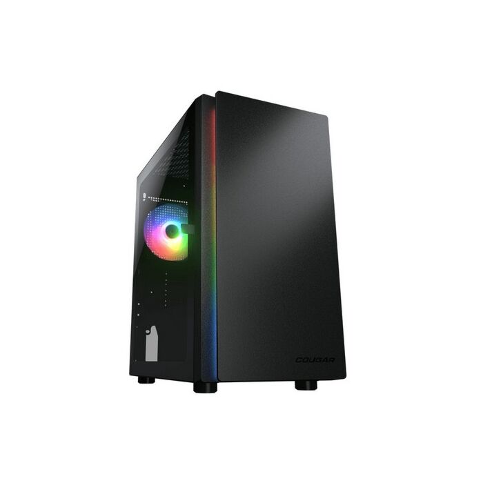 Cougar Purity 1 RGB Black ARGB Gaming Case - Black