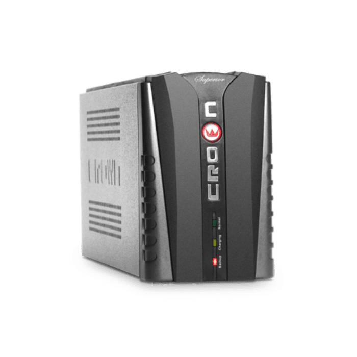 Crown UPS CMUS-1500 1500va/900watts with Built-in battery (01 Year Ups & 06 months Battery Warranty)