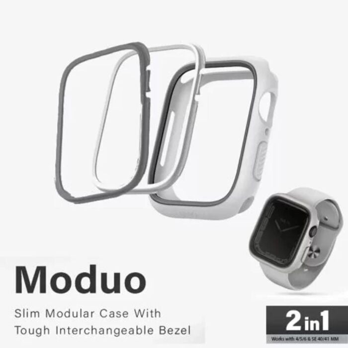 UNIQ MODUO Tough Modular Case for Apple Watch Series 1-8 & SE/SE2 49/45/44MM