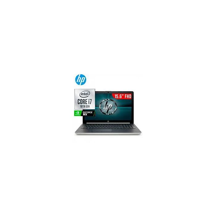 HP 15 DA2204nia Comet Lake - 10th Gen Core i7 QuadCore 08GB 1-TB HDD 2-GB NVIDIA GeForce MX130 GDDR5 15.6" Full HD LED 220nits 1080p (Natural Silver)