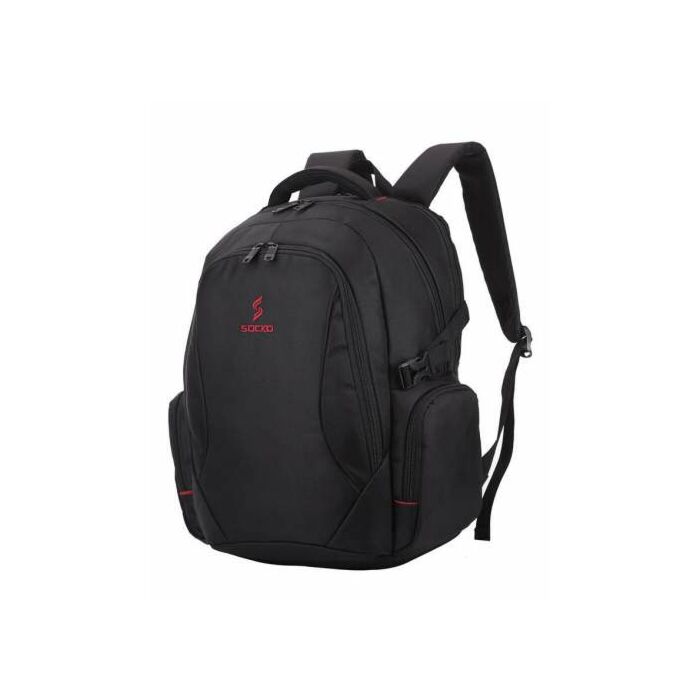 Brinch Socko Bag 671 Laptop Backpack Black/Red (15.6")