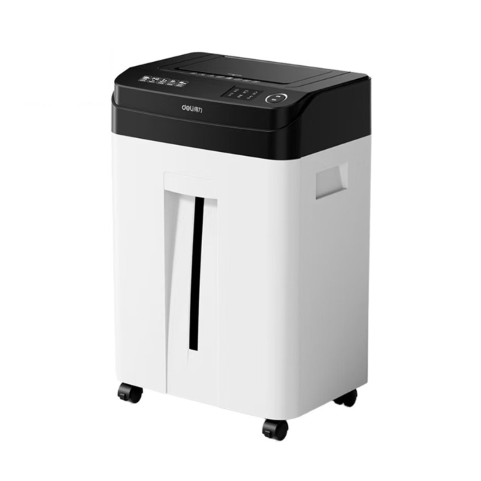 Deli 14500 Automatic ADF Paper Shredder (White, NEW)