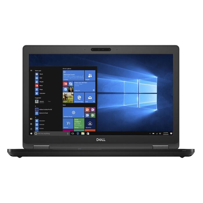 Dell Latitude 15 5590 - Whiskey Lake - 8th Gen Core i5 8350U Processor 8-GB 256-GB SSD Intel UHD 620 GC 15.6" Full HD 1080P AG Display W10 Pro TPM 2.0 (Black, Used)
