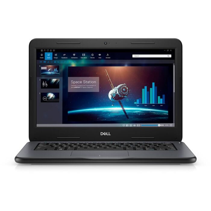 Dell Latitude 3310 Laptop - Whiskey Lake - 8th Gen Core i3 8145U Processor 4-GB 256-GB SSD Intel UHD 620 Graphics 13.3" Full HD 1080P Touchscreen AG Display W10 Pro (Black, Used)