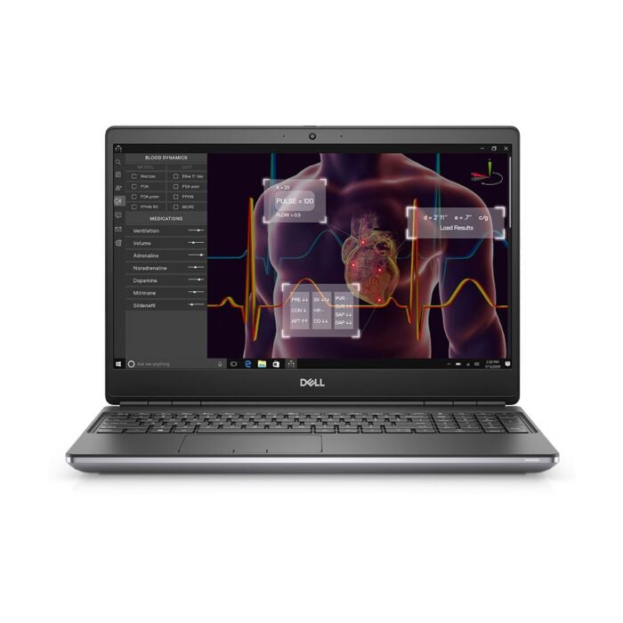 Dell Precision 17 7750 - Comet Lake - 10th Gen Core i7 10750H Processor 32-GB 256-GB SSD 6-GB NVIDIA RTX 3000 GDDR6 GC 17.3" Full HD 1080p WVA AG Display Backlit KB W11 Pro (Titan Grey, Used)