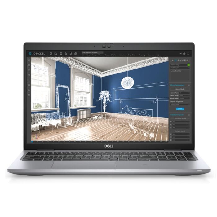 Dell Precision 15 3560 Mobile Workstation - Tiger Lake - 11th Gen Core i7 QuadCore 16GB to 64GB 512GB to 02-TB SSD 2-GB NVIDIA T500 GDDR6 GC 15.6" Full HD 1080p 250nits 60Hz Display Waves Maxx Audio Backlit KB FP Reader W11 Pro