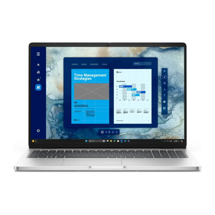 Dell Pro 16 PC16250 Laptop - Core Ultra 5 225U 12-Core Processor 8-GB 512-GB SSD Intel integrated Graphics 16" FHD 1200P 60Hz AG Display Backlit KB FP Reader (Magnetite, Dell 3 Years Local Warranty, NEW)