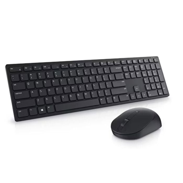Dell Pro KM5221W Wireless Keyboard Mouse Combo (Black, NEW)