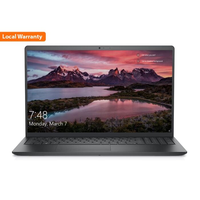 Dell Vostro 15 3510 - Tiger Lake - 11th Gen Core i5 QuadCore 04GB to 32GB 01-TB HDD + Optional SSD 2-GB NVIDIA GeForce MX350 GDDR5 15.6" HD 720p AG Narrow Border Display (Carbon Black)