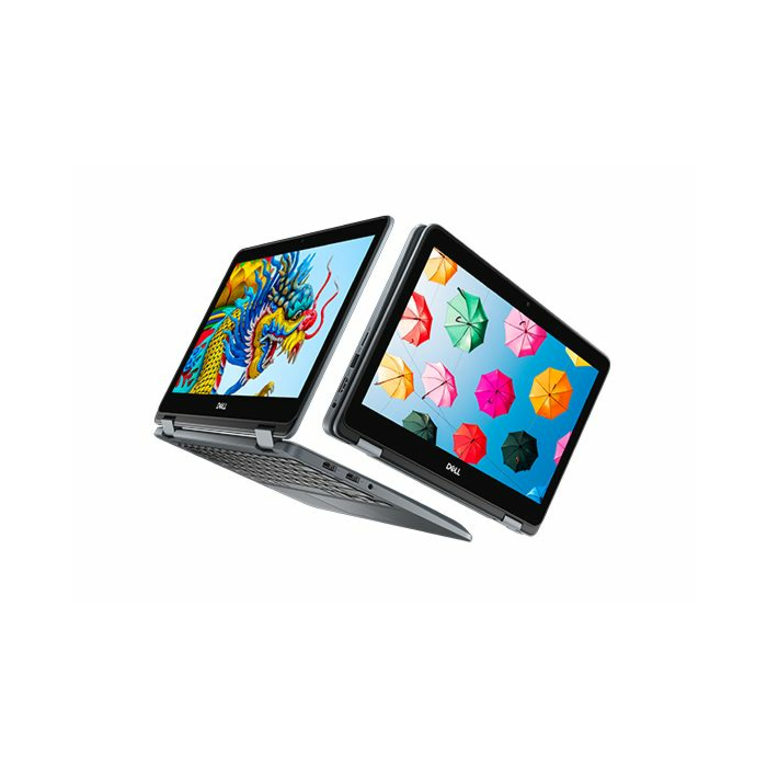 Dell Inspiron 11 3000 2 in 1 - 7th Gen AMD A9 Processor with Radeon R5 Graphics - 04GB 500GB HDD 11.6" HD x360 Convertible Touchscreen W10 (Grey, Open Box)
