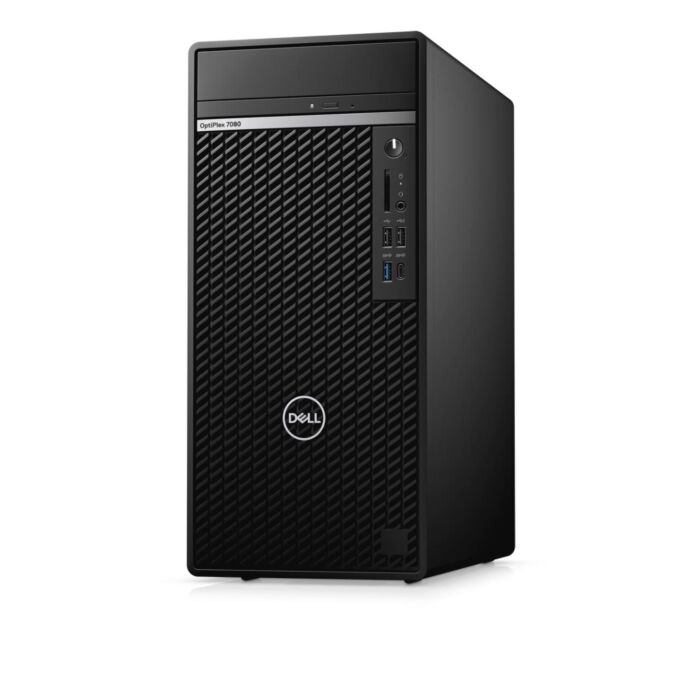 Dell Optiplex 7080 Mini Tower - 10th Gen Core i7- 10700 04GB 01 Terabyte Hard Drive DVD R/W Keyboard & Mouse Included (01 Year Dell Direct Local Warranty)