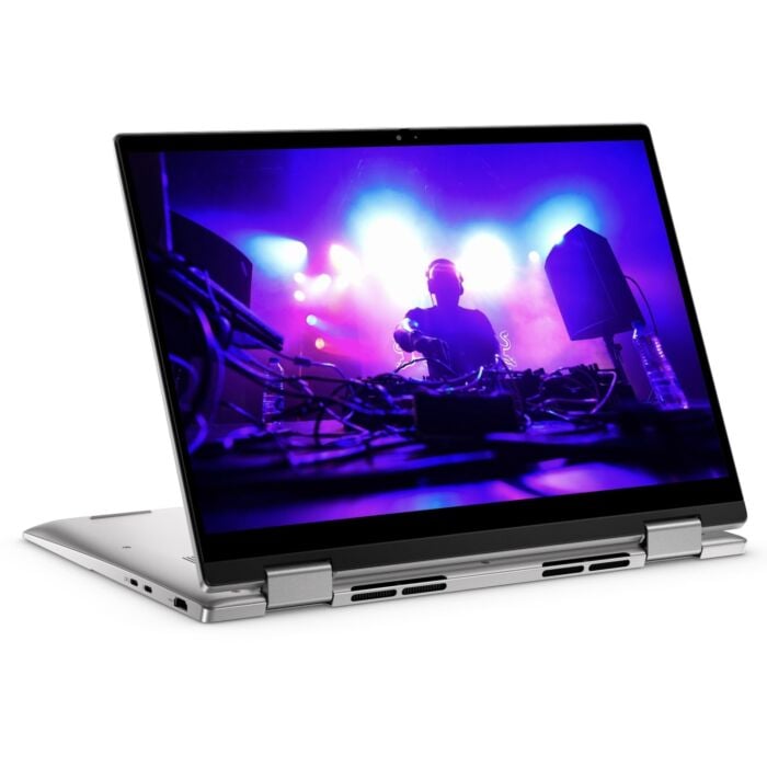 Dell Inspiron 14 7430 2 in 1 - Raptor Lake - 13th Gen Core i5 1335u Deca-Core Processor 08GB 512GB SSD Intel Iris Xe Graphics 14" Full HD+ 1200p IPS Touchscreen Convertible DIsplay Backlit KB FP Reader DolbyAtmos Audio W11 (Platinum Silver, NEW)