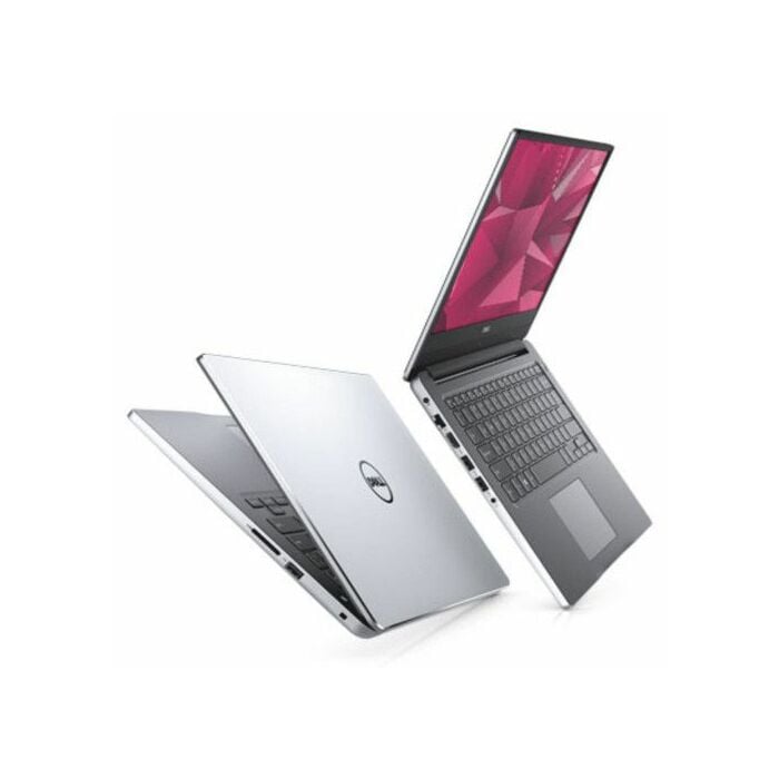 Dell Inspiron 14 7460 Ultra Thin Bezel & Diamond Cut Edges - 7th Gen Ci7 08GB 256GB SSD 14" Full HD LED Backlit KB Waves MaxxAudio Pro Win 10 PRO (Elegant Silver, Open Box)