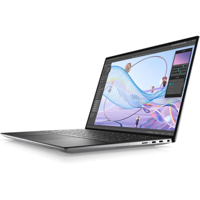 Dell Precision 14 5470 Moble Workstation - Alder Lake - 12th Gen Core i7 12800H 14-Core vPro Processor 32-GB 512-GB SSD 4-GB NVIDIA GeForce RTX A1000 GDDR6 GC 14" Quad HD+ 1600p WVA Touchscreen Display Waves Maxx Audio Backlit KB W11 Pro (Silver, Used)