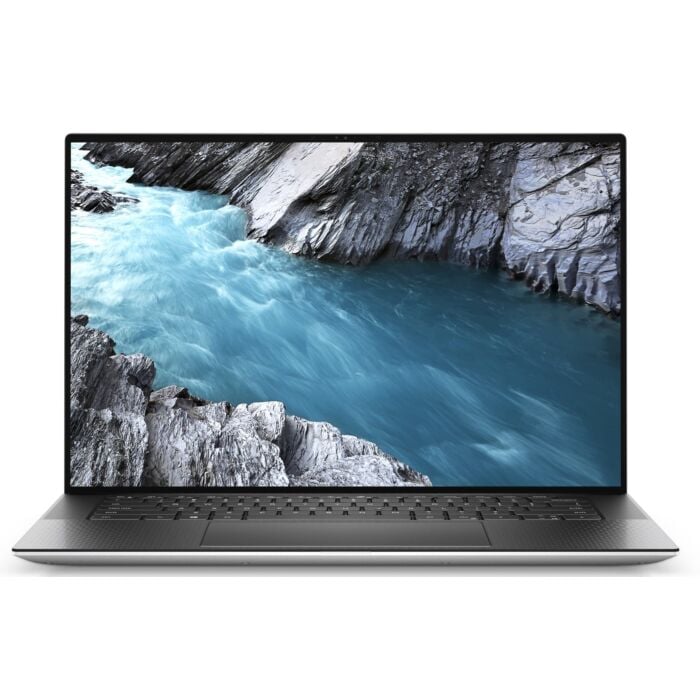 Dell XPS 15 9500 - Comet Lake - 10th Gen Ci5 Quad Core Processor 08GB 256GB SSD 15.6" Full HD+ InfinityEdge Display Backlit KB FP Reader ThunderBolt-3 USB-C W10 (Platinum Silver, Used)
