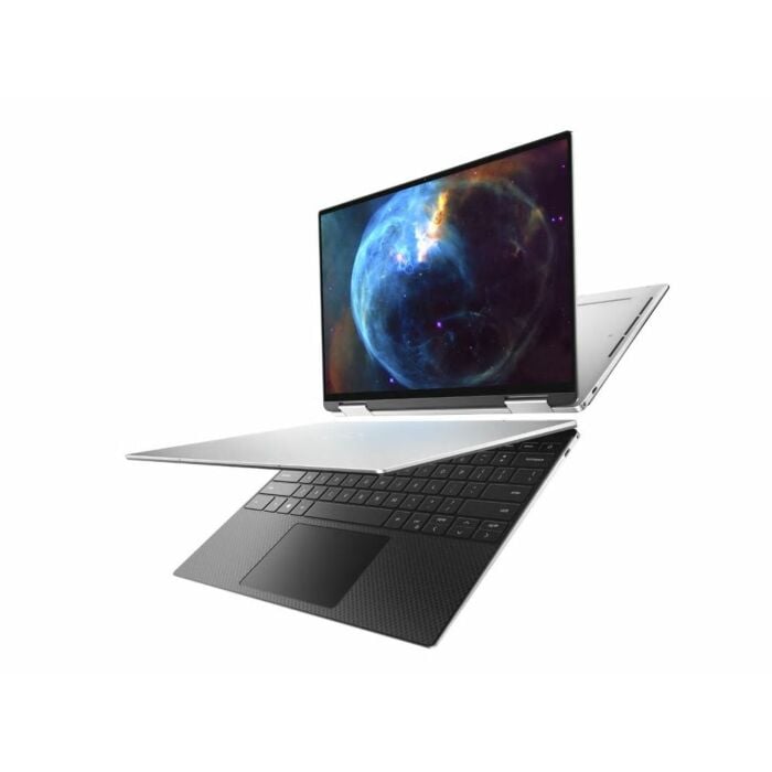 Dell XPS 13 7390 2 in 1 Laptop - Ice Lake - 10th Gen Core i5 QuadCore 08GB 256GB SSD 13.4" Full HD+ WLED Convertible Touchscreen Display Backlit KB Win 10 Waves MaxxAudio Pro Sound (Platinum Silver, Black Interior)