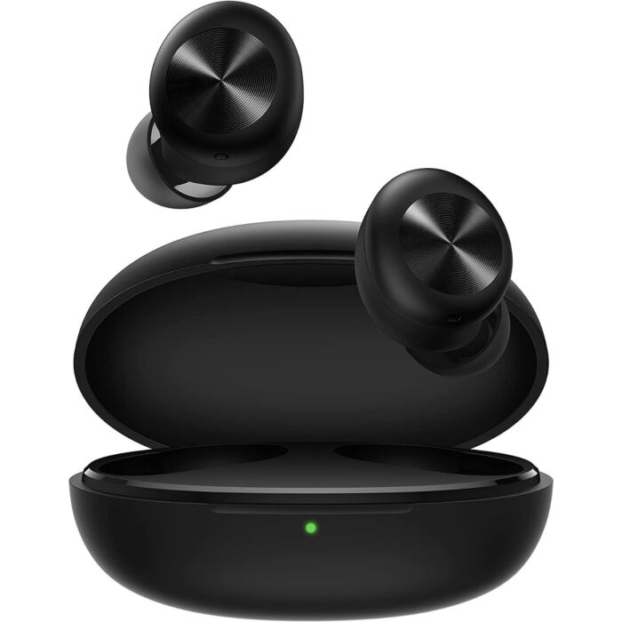 Dizo Go Pods D By Realme TechLife True Wireless Buds (Black)